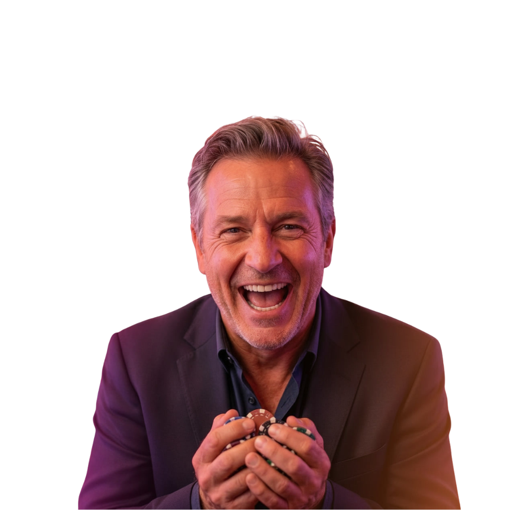 Casino mascot illustration